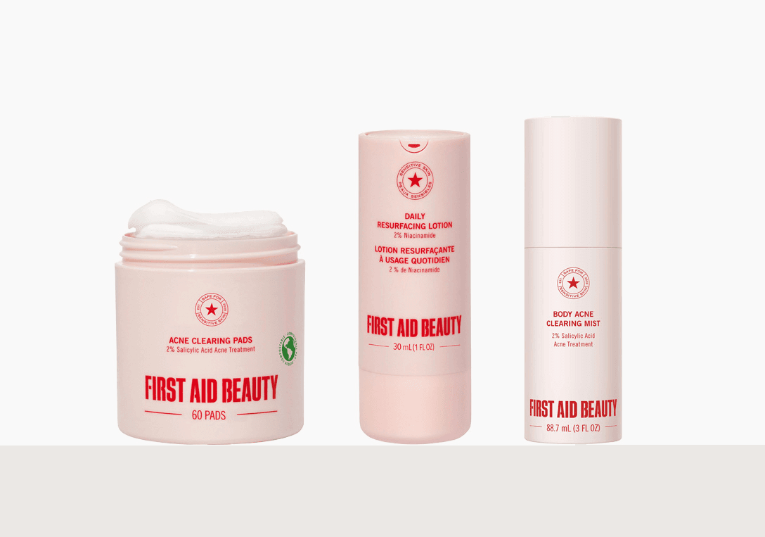 Addressing Acne From Head to Toe With First Aid Beauty’s Recent Skincare Launches