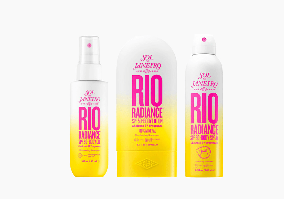 Sol de Janeiro's Radiant Sunscreen Trio