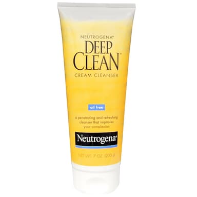 Neutrogena, Deep Clean Cream Cleanser