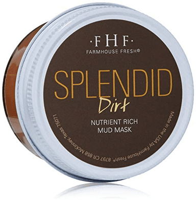Splendid Dirt Nutrient Mud Mask With Organic Pumpkin Puree