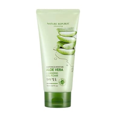 Soothing & Moisture Aloe Vera Cleansing Gel Foam