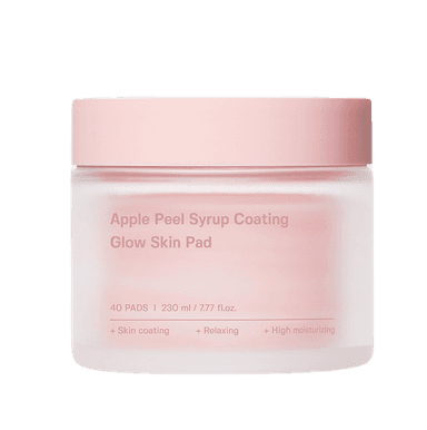 Apple Peel Syrup Coating Glow Skin Pad
