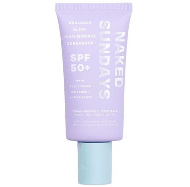 SPF50+ Collagen Glow 100% Mineral Perfecting Priming Lotion