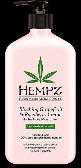 Blushing Grapefruit & Raspberry Crème Herbal Body Moisturizer