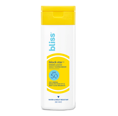 Block Star Sheer Liquid Daily Mineral Sunscreen SPF 50