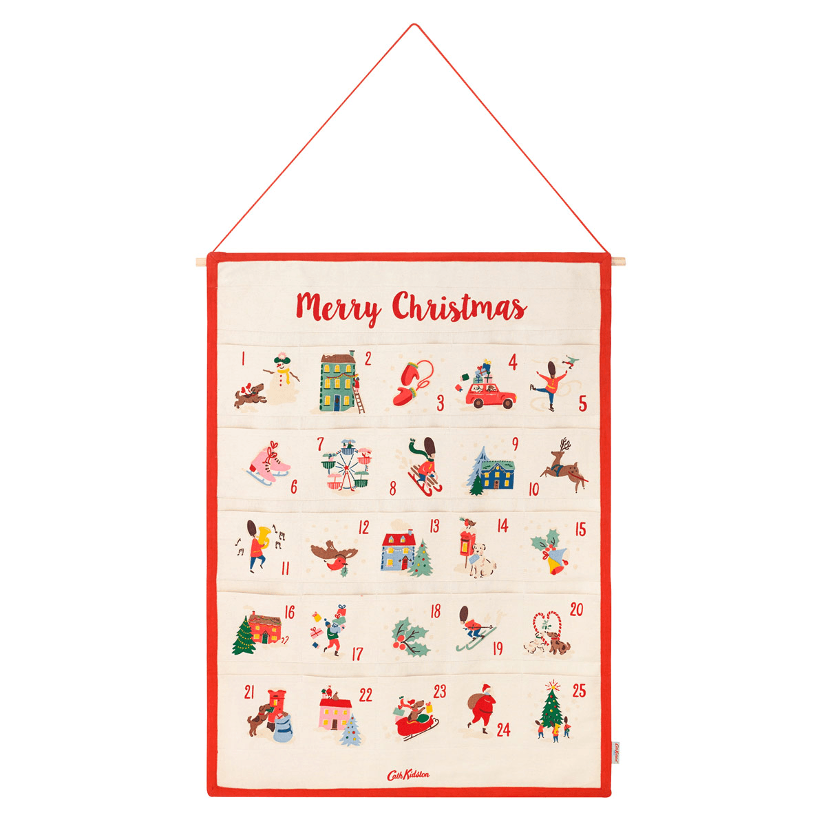 Christmas Village Fabric Advent Calendar 2019