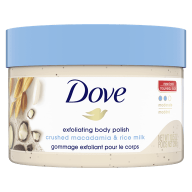 Crushed Macadamia & Rice Milk Moderate Exfoliating Body Polish