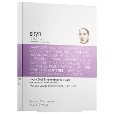 Hydro Cool Brightening Face Mask With Energizing Tourmaline Extract