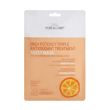 High Potency Triple Antioxidant Treatment Sheet Mask