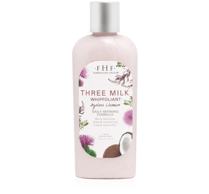 Three Milk Whipfoliant Ageless Cleanser