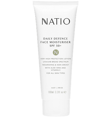 Daily Defence Face Moisturiser SPF 50+