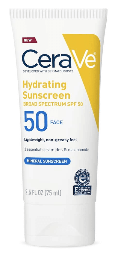 Hydrating Sunscreen SPF 50 Face Lotion