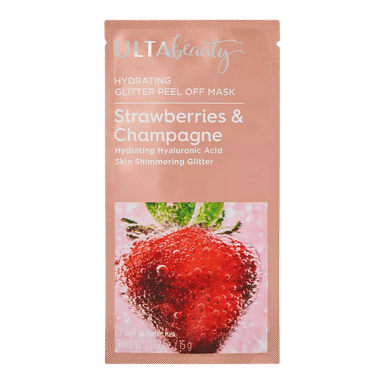 Strawberries and Champagne Hydrating Glitter Peel Off Mask