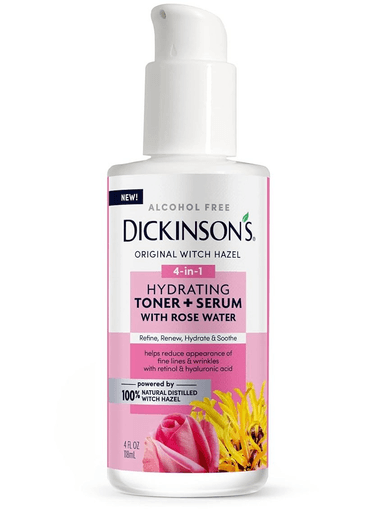 Hydrating Toner + Serum With Rosewater