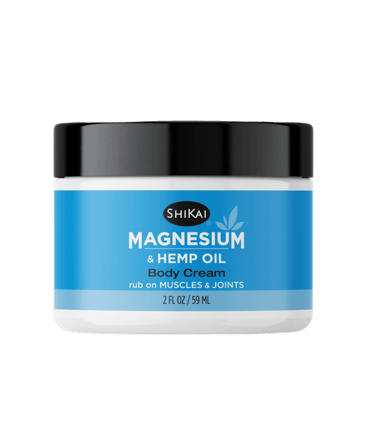 Magnesium Body Cream with Hemp Oil