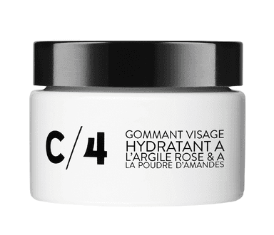C/4 Hydrating Facial Scrub With Pink Clay & Almond Powder
