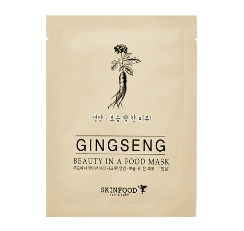 Beauty In A Food Mask Sheet (Ginseng)