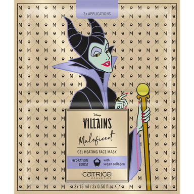 Disney Villains Maleficent Gel Heating Face Mask