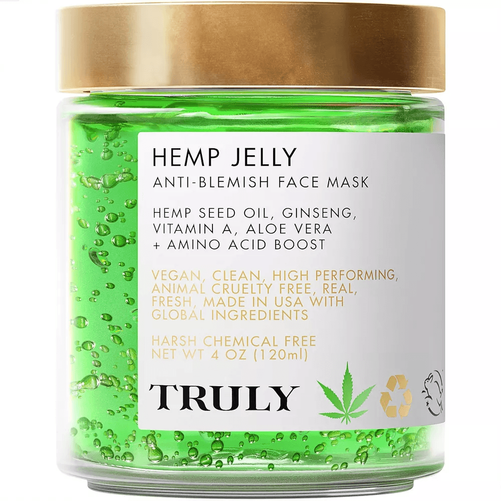 Hemp Jelly Anti‐Blemish Face Mask