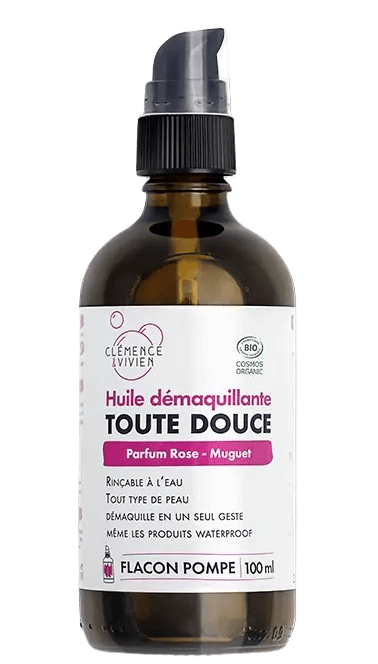 Huile Démaquillante Rinçable Toute Douce Parfum Rose-muguet