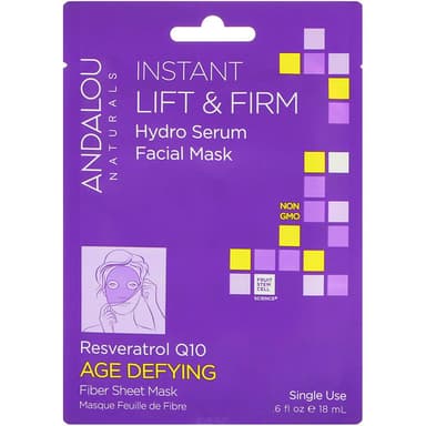 Instant Lift & Firm, Hydro Serum Facial Mask, Age Defying