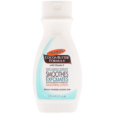 Cocoa Butter Formula, with Vitamin E, Alpha/Beta Hydroxy Smoothing Lotion