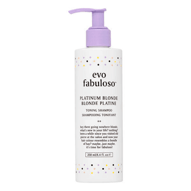 Evo Fabuloso Platinum Blonde Toning Shampoo
