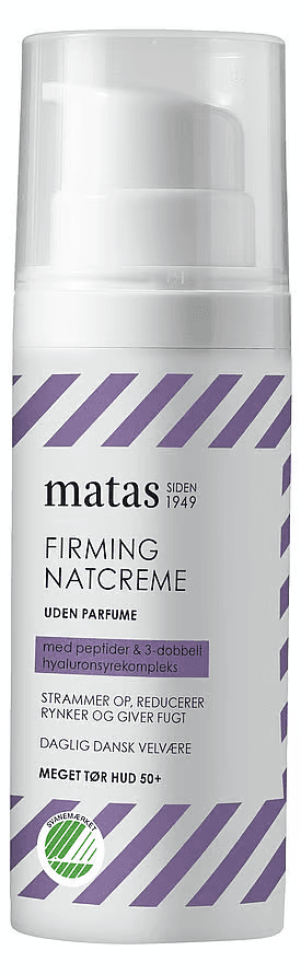 Firming Natcreme til Meget til Tør Hud Uden Parfume