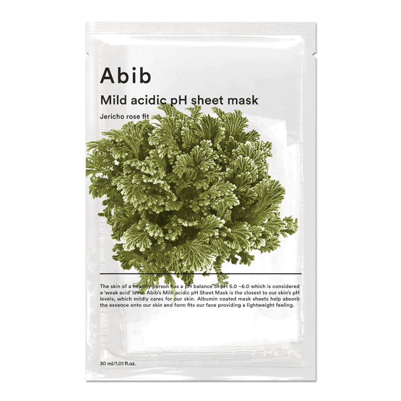 Mild Acidic pH Sheet Mask Jericho Rose Fit