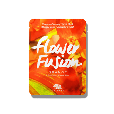 Flower Fusion™ Orange Radiance-Boosting Sheet Mask