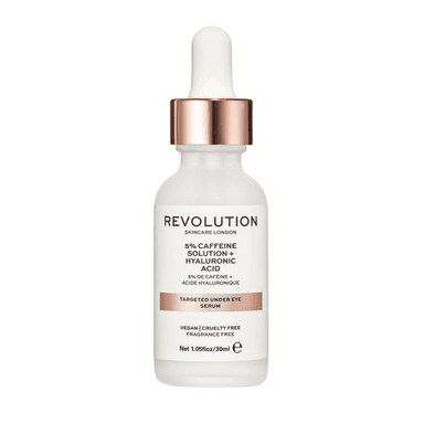 Targeted Under Eye Serum - 5% Caffeine + Hyaluronic Acid Serum