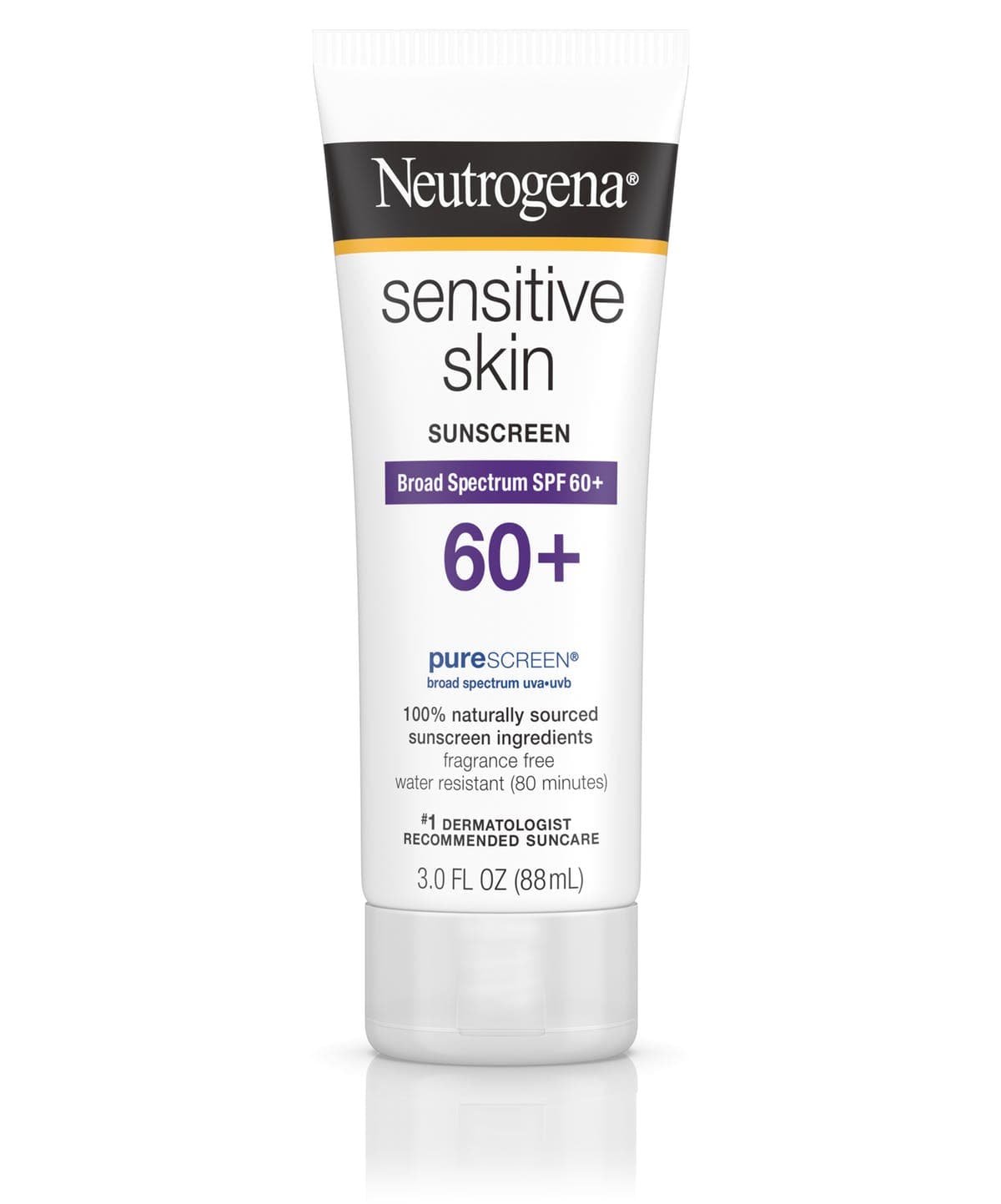 Sensitive Skin Sunscreen Lotion Broad Spectrum SPF 60+