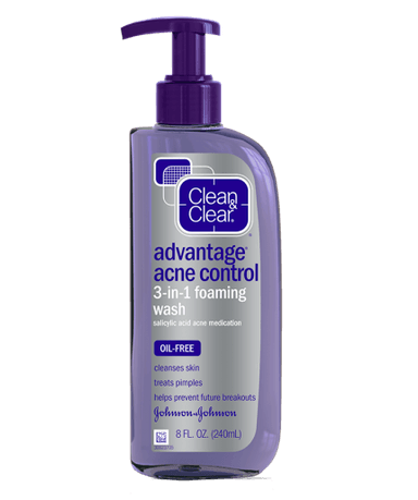 Advantage® Acne Control 3-In-1 Foaming Face Wash