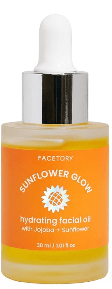 Sunflower Glow Hydrating Facial Oil with Jojoba Oil