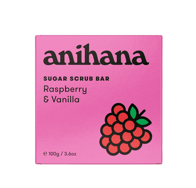 Raspberry And Vanilla Sugar Scrub Bar