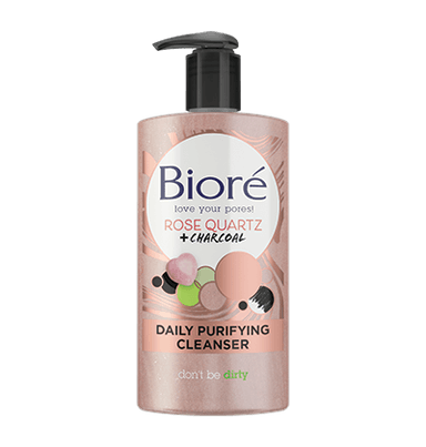 Rose Quartz + Charcoal Daily Purifying Cleanser