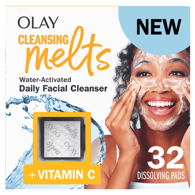 Cleansing Melts + Vitamin C Water-Activated Daily Facial Cleanser