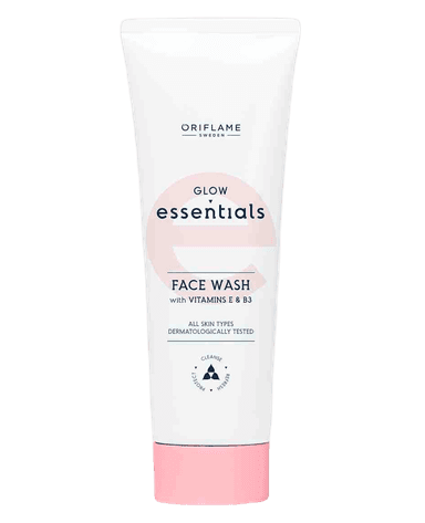 Glow Essentials Face Wash with Vitamins E & B3