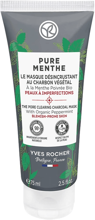 Pore Clearing Charcoal Mask - Pure Menthe