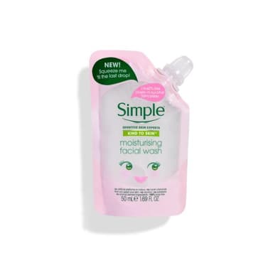 Simple Moisturising Facial Wash Pouch