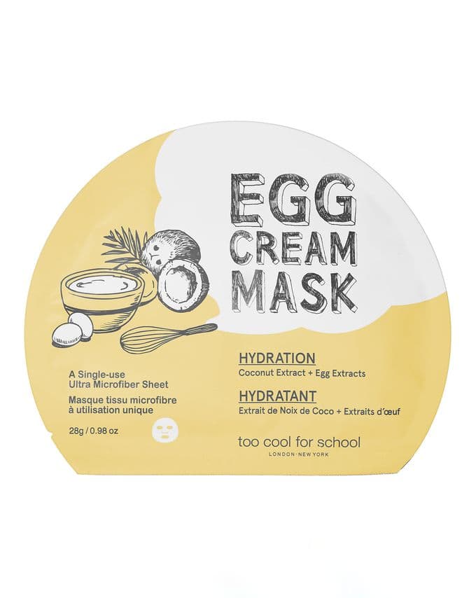 Egg Cream Mask Hydration
