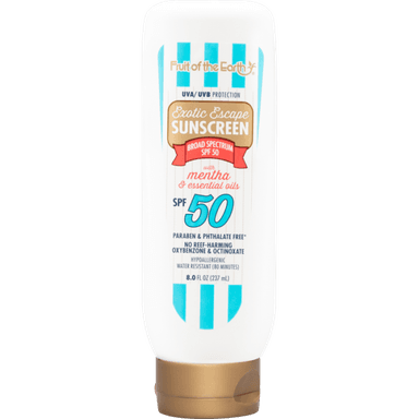 Sunscreen With Mentha And Essential Oils SPF 50 Lotion