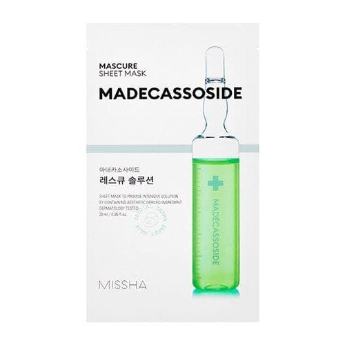 Mascure Rescue Solution Sheet Mask - Madecassoside