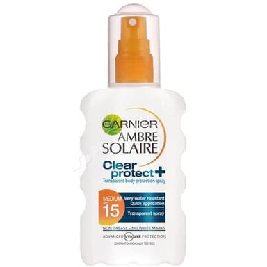 Ambre Solaire Ambre Solaire Clear Protect Sun Cream Spray SPF 15
