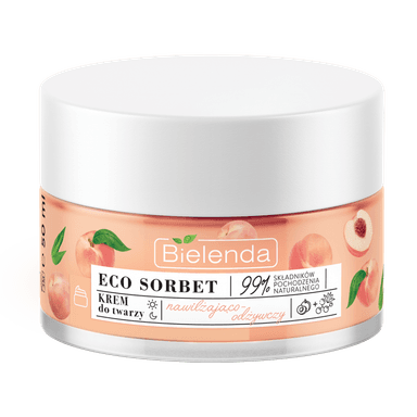 ECO SORBET Peach Cream Moisturizing And Nourishing