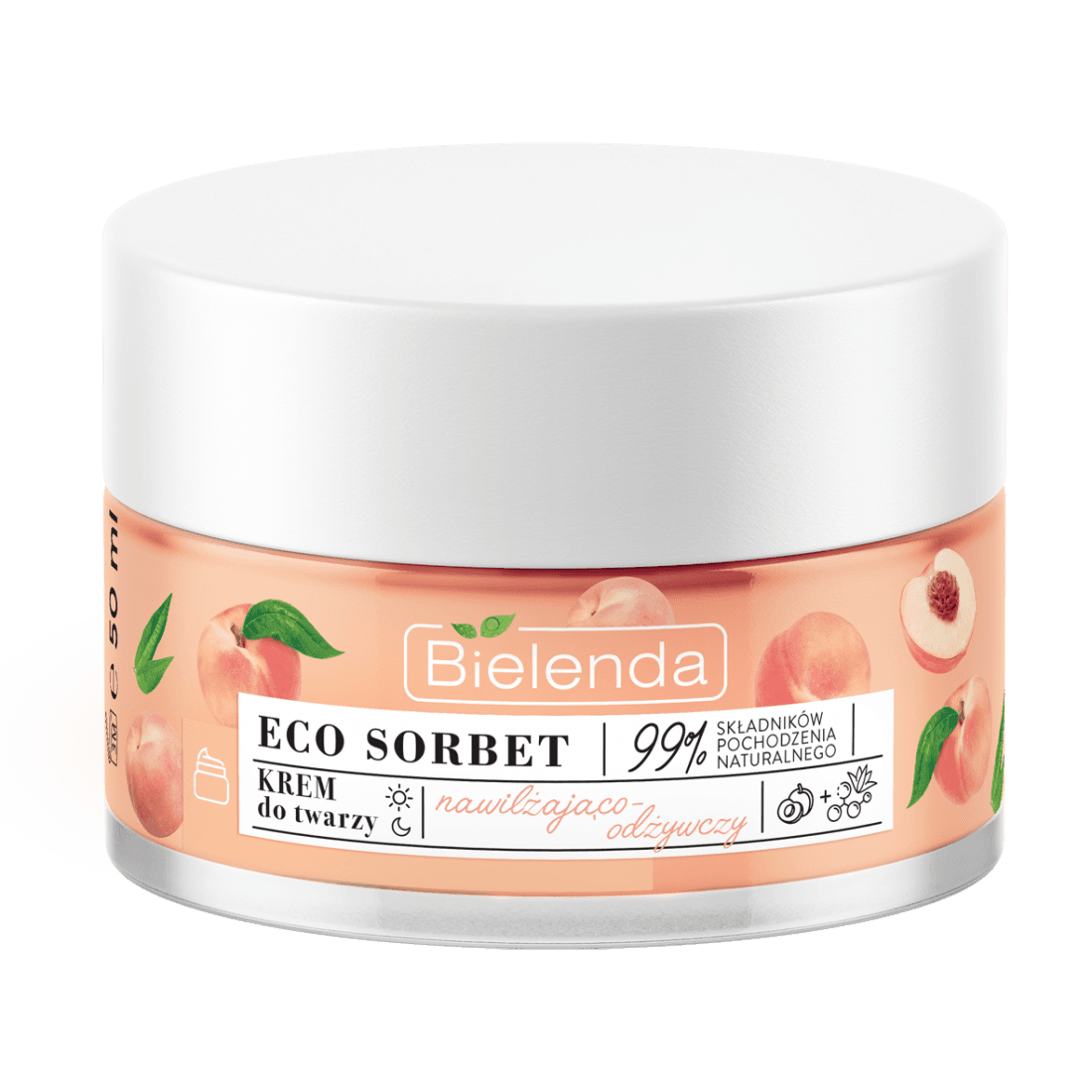 ECO SORBET Peach Cream Moisturizing And Nourishing