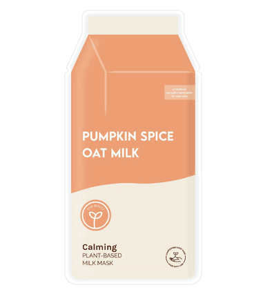 Pumpkin Spice Oat Milk Calming Plant-Based Milk Mask