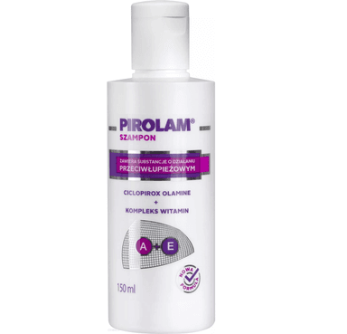 Anti-Dandruff Shampoo with Ciclopirox Olamine, Vitamin A + E 