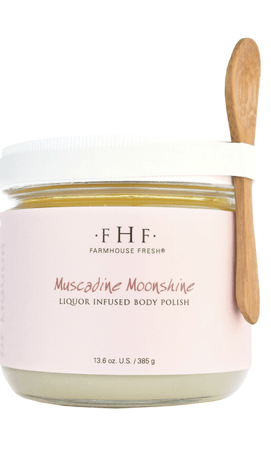 Muscadine Moonshine Liquor Infused Body Polish