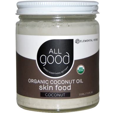 Organic Coconut Oil, Skin Food, Coconut